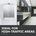 thumbnail image 2 of Gorlary Commercial Wall Mount Towel Dispenser, Grey, 2 of 7