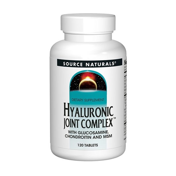 Source Naturals Hyaluronic Joint Complex Glucosamine MSM Chondroitin