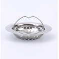 thumbnail image 1 of Kitchen Sink Strainer with Handle,Stainless Steel Sink Strainer with Handle,Kitchen Sink Grate,Diameter Easy to Clean,5pcs, 1 of 3