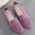 thumbnail image 6 of Xiaoxatg Women's Casual Shoes - Breathable Soft Bottom Comfortable Flat Fashion Footwear for Spring and Summer 7.5 Purple, 6 of 9