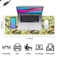 thumbnail image 5 of Long Mouse Pads for Desk,LightGreen Cartoon Dinosaurs Prehistoric Desk Mats on Top Of Desks, Desk Mouse Pad Extra Large with 3mm Non-Slip Base and Stitched Edge for Gaming,Work,Home 31.5"x11.8", 5 of 5