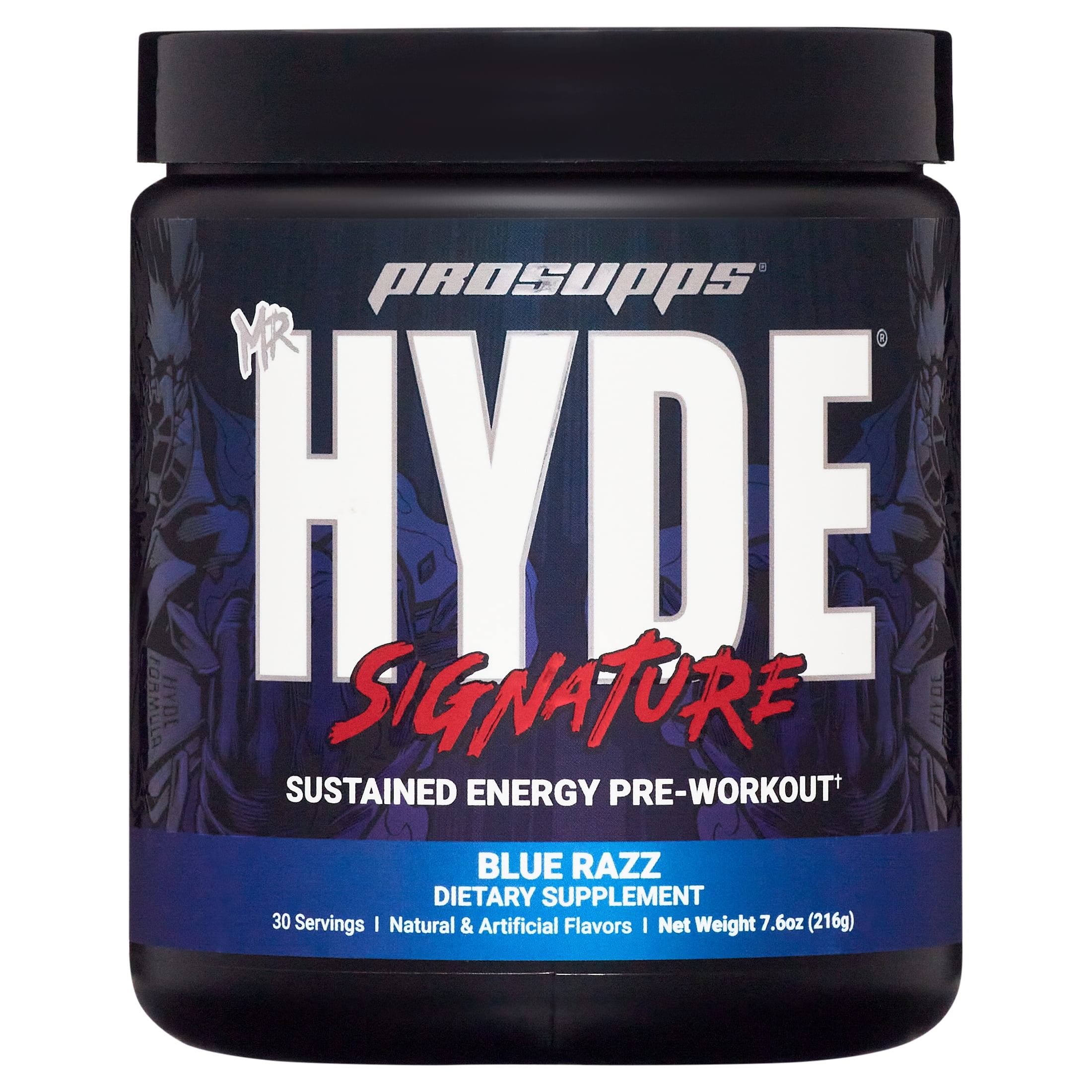 ProSupps Mr. Hyde Signature Pre-Workout Powder Blue Razz 14.7 oz