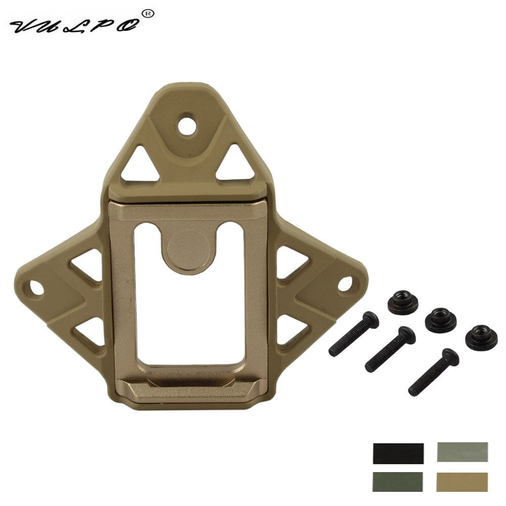 VULPO New Style Three-Hole NVG Mount Adapter Tactical Helmet Vas Shroud ...