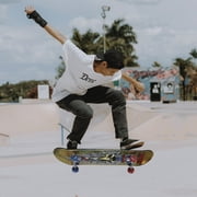 Tony Hawk 31-Inch Metallic Gold Hawk Dagger Popsicle Skateboard with 50mm x 30mm Wheels for Kids Ages 5+