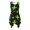 Music Flag, variant on HELLHERO Ladies Irregular Hem Casual Dress, Yellow White Floral Asymmetric Sleeveless Sundress, with Side Pockets Midi Dress for Pool Party and Vacation