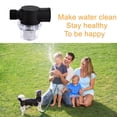 thumbnail image 3 of Advancent 2 filtros de bomba de agua de tubo giratorio de 1/2 pulgadas, entrada/salida Npsm con pantalla de filtro de acero inoxidable de malla Accesorios para vehículos recreativos, 3 of 6
