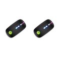 thumbnail image 2 of Methold Ratón inalámbrico para juegos de 2,4 GHz, 500 mAh, recargable por USB, equipo de ratones silenciosos para ordenador portátil con luz Type2 NO2, 2 of 6