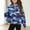 Blue, variant on SGFCWSX Girls Fleece Sweatshirt Thermal Zipper Sweatshirts Kids Camouflage Print Pullover Blue Size 5 Years