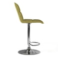 thumbnail image 4 of Simpli Home Nadia Contemporary Adjustable Bar Stool In Acid Green Linen Look Fabric, 4 of 6