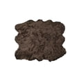 thumbnail image 1 of Luxe Gordon Faux Sheepskin Sexto Rug | 5'x6', 1 of 2