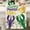 M, variant on RyanK Mardi Gras Decorations Mardi Gras Table Flags Purple Carnival Decorations Indoor Outdoor Party Decorations 35.43*12.99in