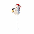 thumbnail image 2 of Ltvvegg 31in Solar Snowman Light Decorations, Solar Christmas Lights Outdoor with Stake, Outdoor Waterproof Solar Powered Garden Snowman Lights, Christmas Yard Decor, 2 of 7