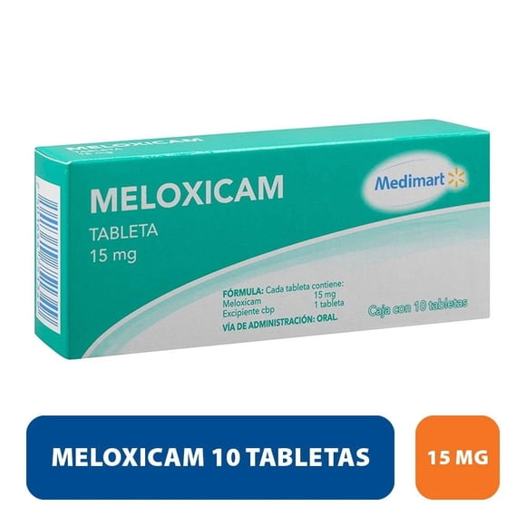 Meloxicam Medimart 15 mg 10 tabletas