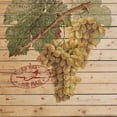 thumbnail image 2 of Nobleworks, Inc. 15x15 White Modern Wood Framed Museum Art Print Titled - Grapes B, 2 of 4