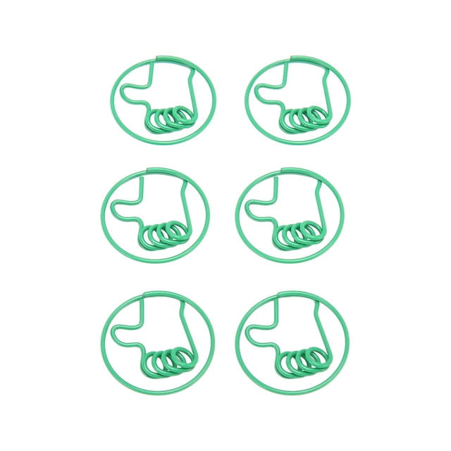 Clips de papel, 100 piezas, clips de papel pequeños, clips de planificador, solución innovadora