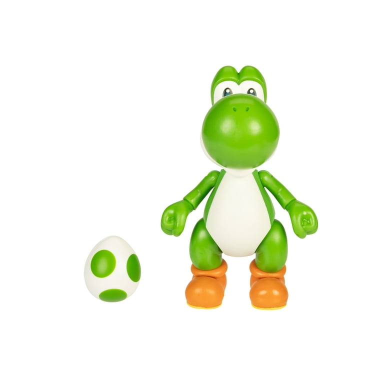 World of Nintendo Super Mario Green Yoshi 4 Inch Articulated World of Nintendo Super Mario Green Yoshi 4 Inch Articulated