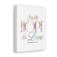 thumbnail image 7 of Scripture Walls Faith Hope And Love 1 Corinthians 13:13 Christian Wall Art Bible Verse Print Ready To Hang Unframed, 7 of 7