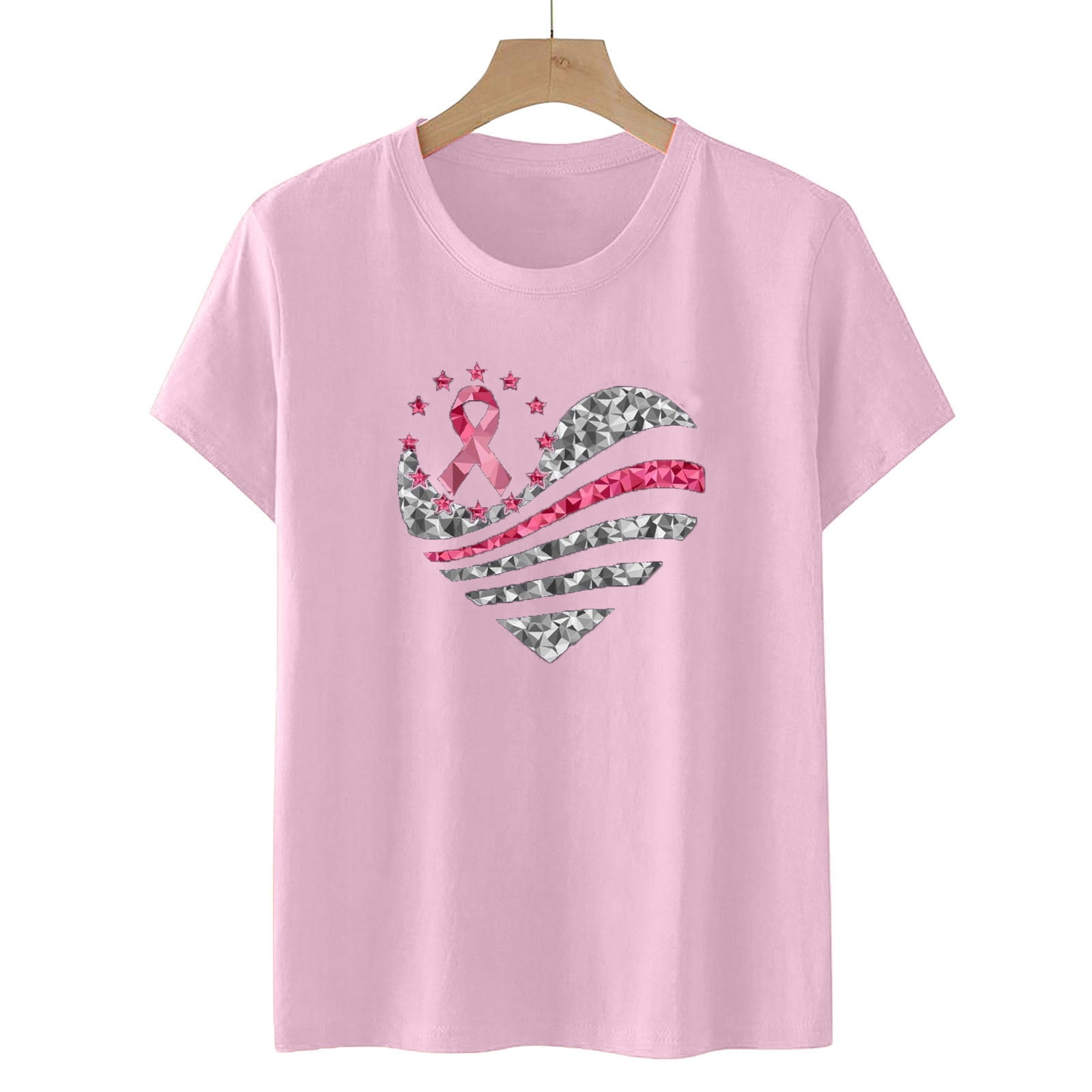 Breast Cancer Awareness Shirt For Women – Pink Ribbon Design, Soft Tee For Survivors And Supporters
