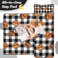 thumbnail image 4 of Checkered Halloween Pumpkin Pattern Toddler Nap Mats for Kids Preschool,50"x20" Sleeping Mat Bag or Kids,Toddler Sleeping Bag,Toddler Nap Mat or Daycare, 4 of 6