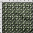 thumbnail image 4 of oneOone Georgette Viscose Green Fabric Geometric Craft Projects Decor Fabric Printed By The Yard 42 Inch Wide, 4 of 4