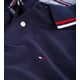 thumbnail image 2 of Polo Tommy Hilfiger con cuello a rayas para hombre, color azul marino, 2 of 2