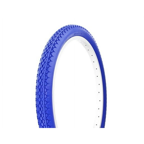 bike Tire Duro 24" x 2.125" Blue/Blue Side Wall HF-133. , bicycle tires