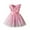 Pink, variant on yillto Toddler Girls Dress Summer Ruffle Sleeveless Kids Girl Casual Beach Party Dresses 3-8 Years