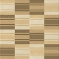 thumbnail image 1 of Ahgly Company Machine Washable Indoor Square Transitional Copper Brown Area Rugs, 6' Square, 1 of 7