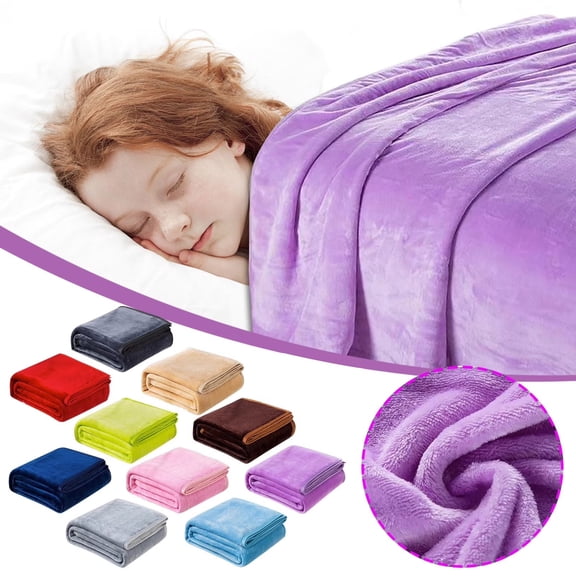 Xingjin Fleece Blanket, 28x39 Inch Soft Throw Blanket For Couch And Living Room, Cozy Summer Blanket For Bedroom And Travel Use