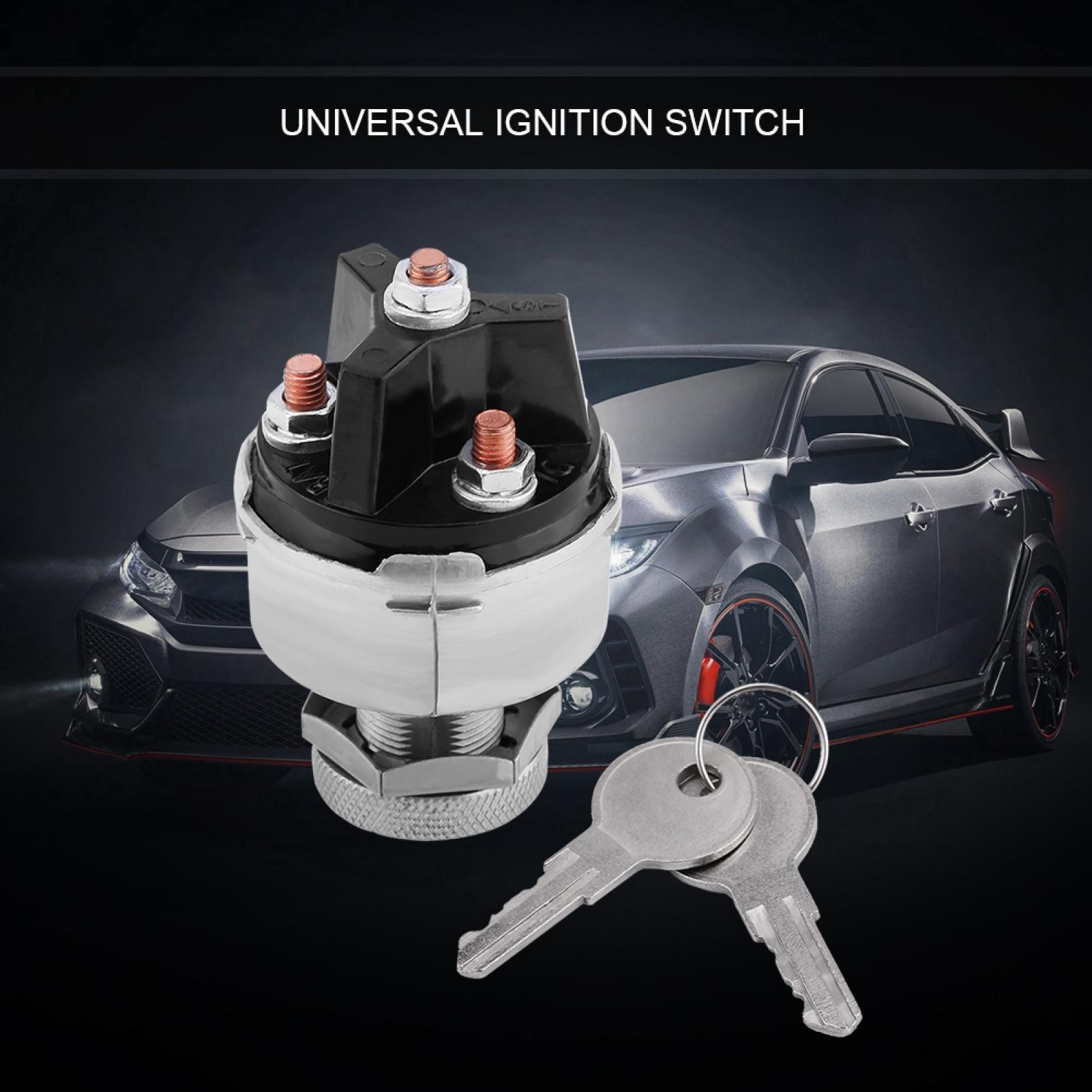 Easy To Install Ignition Switch, Car Ignition Switch, With 2 Keys