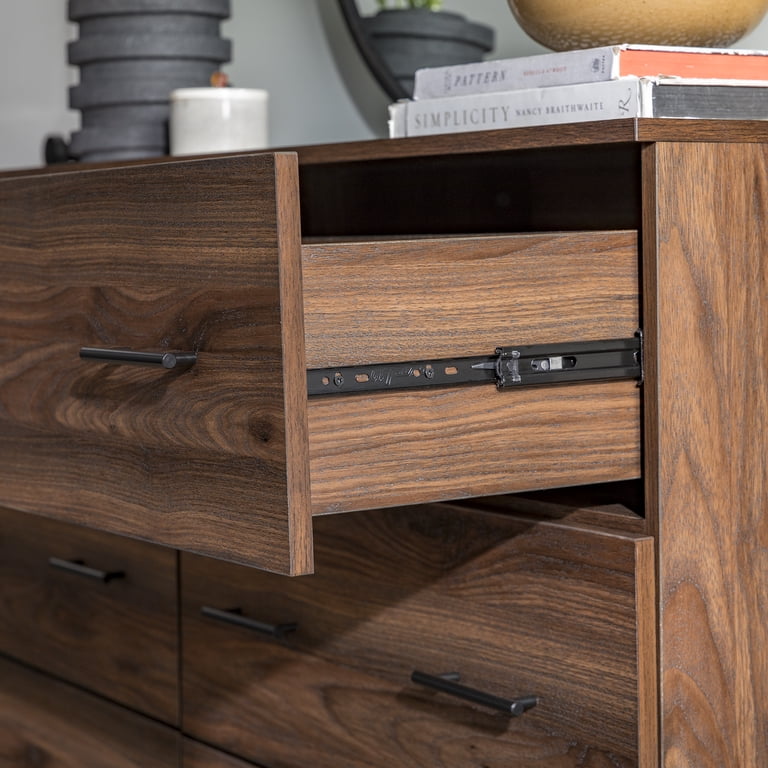 brown dresser with black hardware Kraeburn - Dresser main image 1