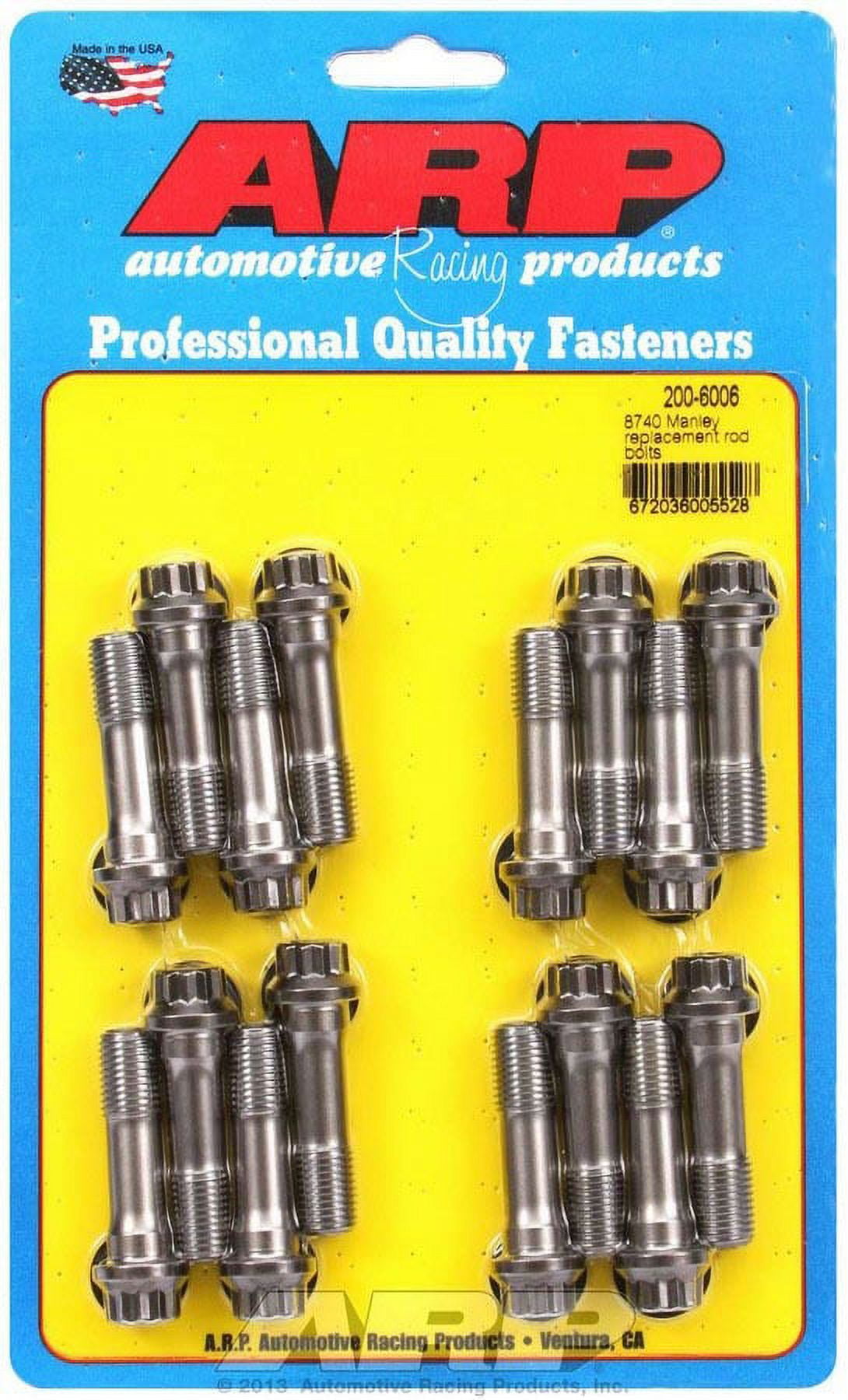 ARP INC. 200-6006 MANLEY REPLACEMENT ROD BOLT KIT