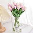 thumbnail image 5 of JoyMart Valentine's Day Artificial Flowers 10 Branches + Small Vases Real PU Flowers And A Small VaseFor Wedding Spring Bouquet Arrangement Home Decorations For Mother's Day, 5 of 8