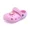 A02/Pink, variant on Toddler Boys Girls Garden Clogs Cartoon Slides Shoes Slip On Slipper Water Sandals For Little Kids