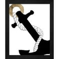 thumbnail image 2 of Great Art Now Midnight Black Anchor & Sailing by Patricia Pinto, 2 Piece Framed Art Set Each 9.25"W x 11.25"H, 2 of 3