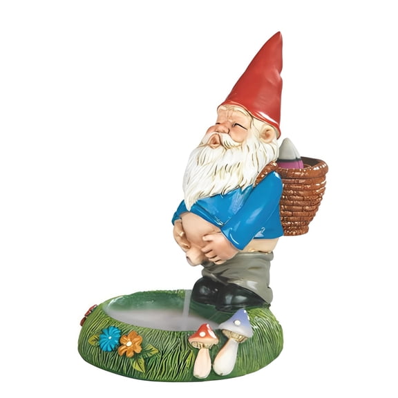 FC Design 5.25"H Gnome Backflow Figurine Statue Sculpture Ornament Decoration Home/Room Decor and Unique Gift Ideas for Housewarming, Holidays and Birthdays