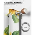 thumbnail image 6 of nqOlkjepod Outdoor Curtains for Patio Waterproof, Sunflower Outdoor Privacy Panels Grommet, Yellow Summer Botanical Pastoral Blackout Outside Curtains for Porch/Cabana/Pergola 54"x108", 1 Panel, 6 of 8