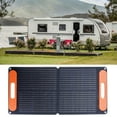 thumbnail image 2 of Lightweight 80W Solar Panel Foldable Designs Chagrer with USB C Double USB port High Efficiency for Outdoor Activity, 2 of 8