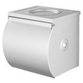 thumbnail image 1 of Elegante soporte para papel higiénico de pared, accesorio universal de acero inoxidable para baño, cocina (ahorro de espacio), 1 of 5