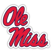 R and R Imports "Ole Miss" 10 Inch Vinyl Decal Sticker