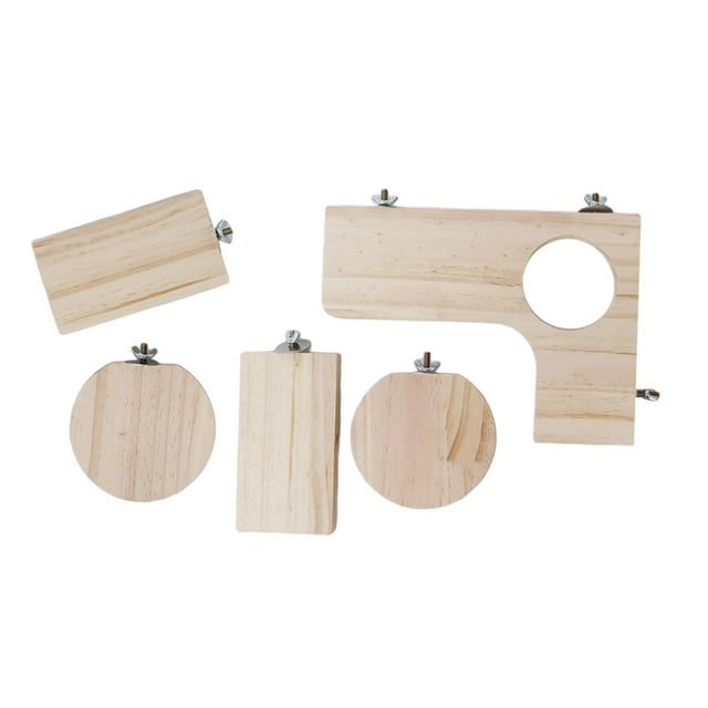 Jaula para hámster perfecl de madera para 5 hámsteres
