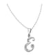 thumbnail image 5 of Collar Gargantilla Letra E Plata 925 45cm Horoz WP1405, 5 of 5