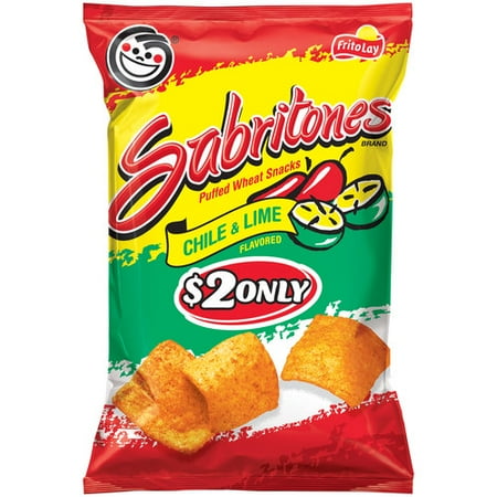 Sabritones Chile & Lime Puffed Wheat Snacks, 4.25 oz