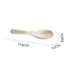 thumbnail image 3 of pstuiky Cuchara antideslizante para sopa asiática con mango largo, cucharas japonesas para ramen con muesca, cucharas de postre aptas para alimentos, juego de cucharas de cocina para ramen, 3 of 5