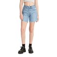 thumbnail image 1 of Levi's 501 Short Mi-Cuisse pour Femmes, New Oxnard Mischief-Medium Indigo, 28, 1 of 2