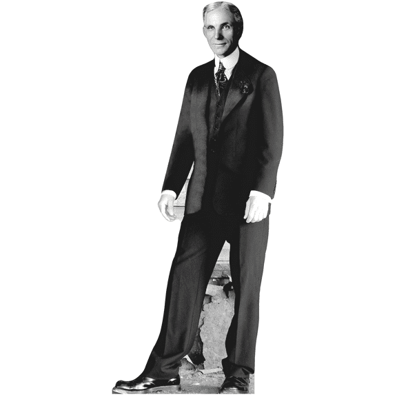 H52807 Henry Ford Cardboard Cutout Standee Standup