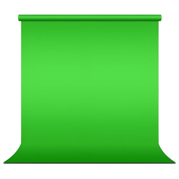 ACDANC 5 ft X 10 ft Green Chromakey Photo Video Studio Fabric Backdrop, Background Screen, Pure White Muslin, Photography Studio