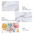 thumbnail image 2 of Yayeee Kitchen Hanging Hand Towels Set of 2 with Loop Bathroom Absorbent Tie Towel, Cute Easter Eggs, 2 of 7