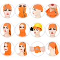 thumbnail image 2 of Bufanda SATINIOR, máscara facial, color naranja reflectante, 2 of 6