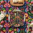 thumbnail image 3 of Mexico Tablecloth 60x84 Inch Rectangular, Halloween Cinco De Mayo Fiesta Washable Seasonal Table Cover for Party Picnic Dinner Decor, 3 of 6